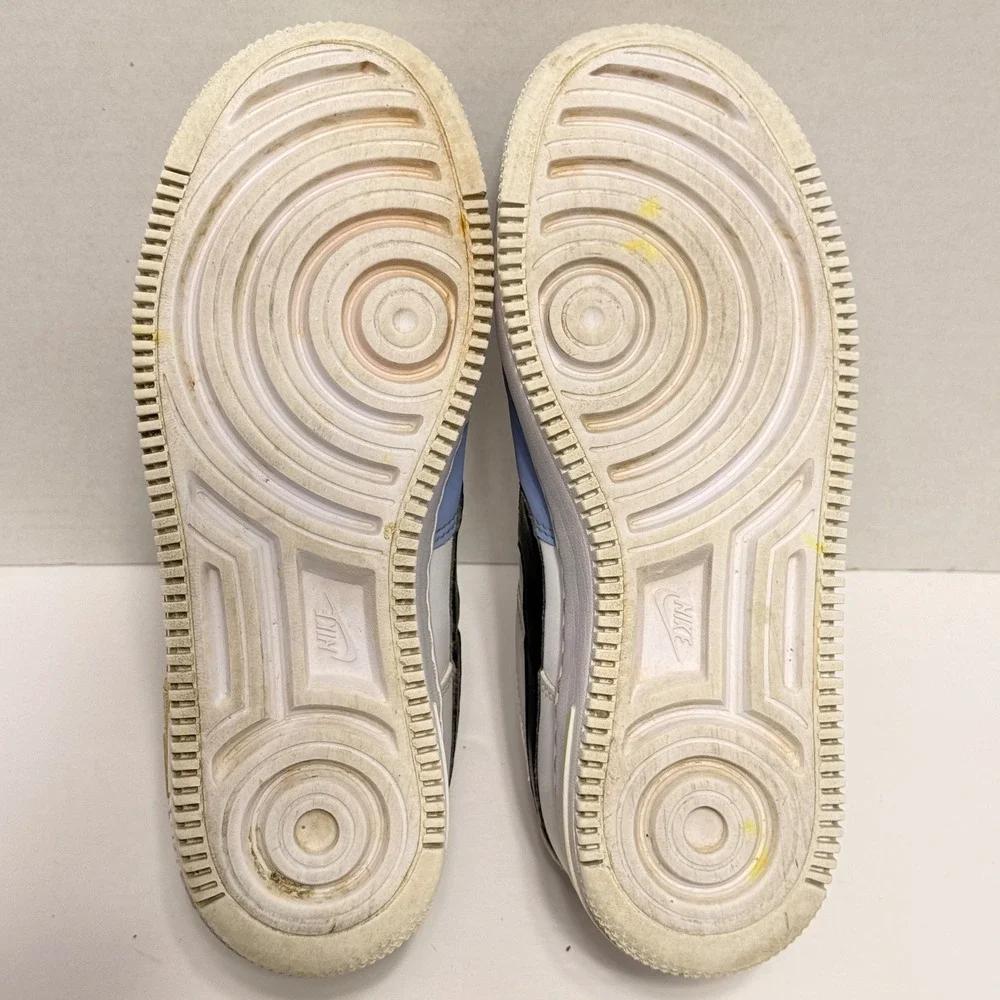 Nike Air Force 1‎ Shadow SE Casual Sneakers White Pink Blue Yellow Size 7.5
